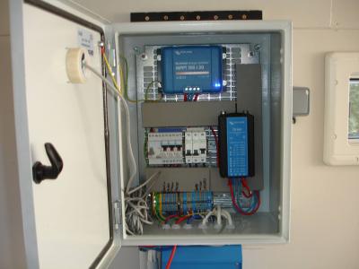 coffret mppt protections dc ac affichage